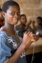 A student at the Baptist Vocational Training Centre in Frankadua, Ghana