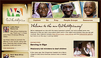 GoWestAfrica.org Screenshot