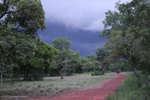 Storm clouds in Northern Ghana
